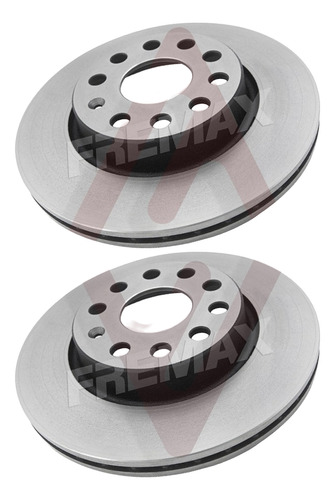 2 Discos De Freno (d) Seat Leon 2010 2011 2012 (280mm) 9b