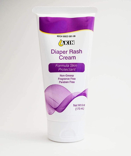 Akin Diaper Rash Cream 6 Oz - mL a $794