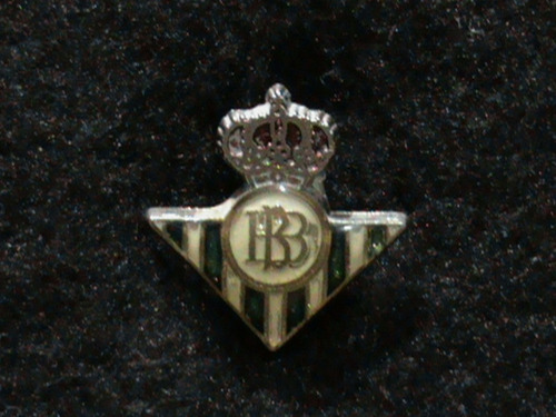 Pin Boton Futebol Betis Espanha Antigos B-115 / Usados B-116 (Usado)