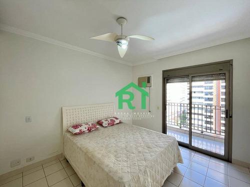 Imagem 16 de 30 de Apartamento Frente Mar, 4 Dormitórios Sendo 3 Suítes, 2 Vagas, Área De Lazer, Astúrias, Guarujá/sp - Ap5783