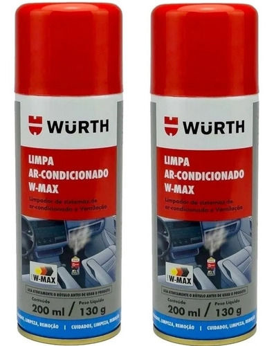 Higienizador Limpa Ar Condicionado W Max Wurth Lavanda 2un