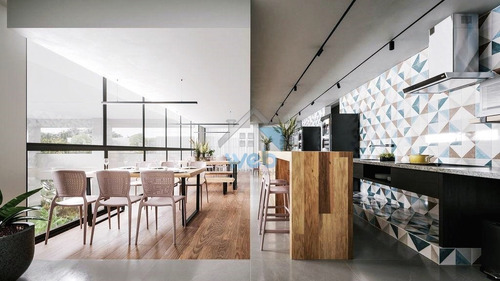 Imagem 7 de 11 de Easy Life District - Studios À Venda No Centro De Curitiba, Com 1 E 2 Quartos, Tendo Metragens Entre 18,80 E 34,42m². - Ap00817 - 71153393