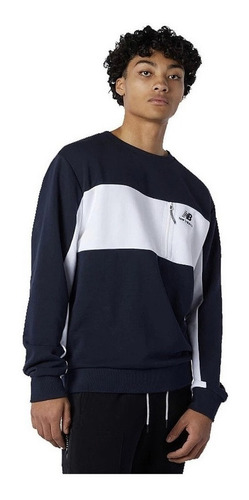 Buzo New Balance Hombre Athletics Fleece Deportivo