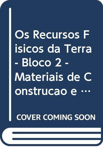 Libro Recursos Fisicos Da Terra (os) Bloco Ii Mats De Constr