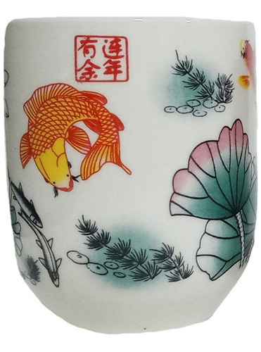 Cuenco Para Infusion Oriental Fondo Marino China 1pza Menaje