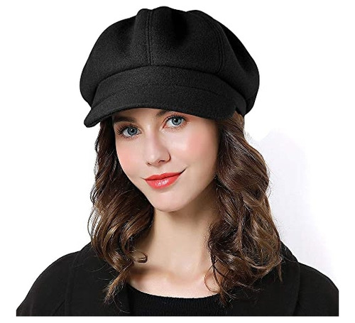 Gorros Sombreros Y Boinas Para Mujer Negro