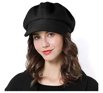 Comprar Gorros Sombreros Y Boinas Para Mujer Negro