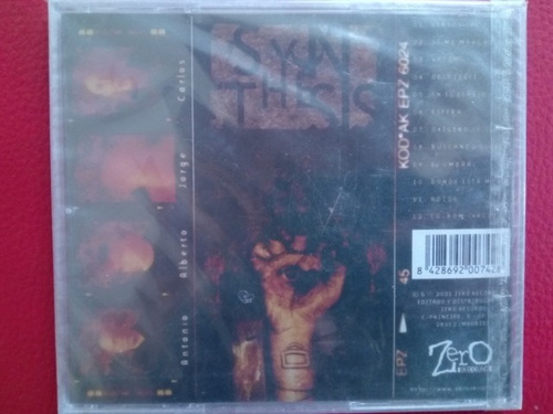 Cd Sober Synthesis Skizoo Savia Eon Somas Cure Inmune Tz013 (Usado)