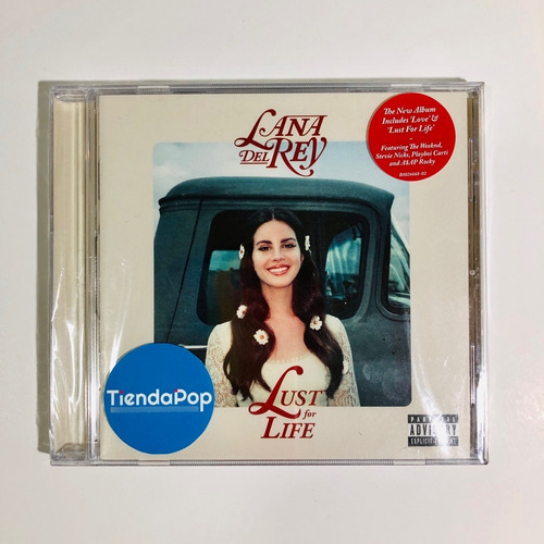 Lana Del Rey Lust For Life Explicit Version Importado Nuevo