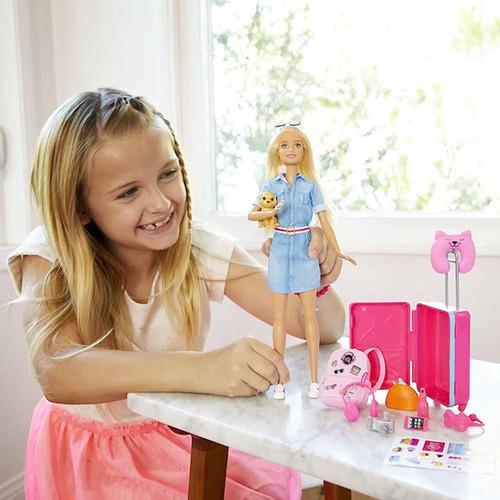 Barbie Dreamhouse Adventure Travel Doll Accesorios