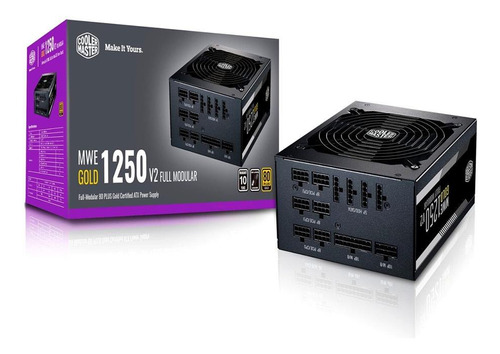 Fuente Alimentacion Cooler Master Mwe Gold V2 1250w