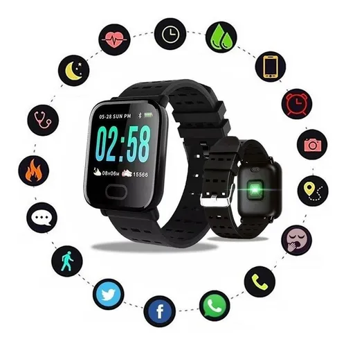 Reloj inteligente a6 caracteristicas new arrivals