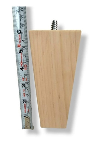 Patas De Madera Para Spring Box Pirámides De 15 Cm. 6 Piezas