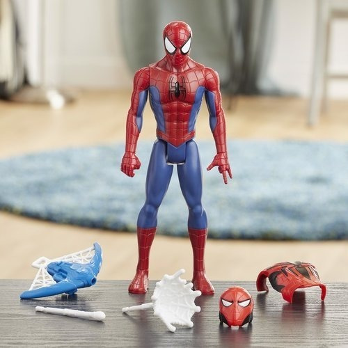 Marvel Spider-man Titan Hero Series Blast Gear Figura De Acción De Juguete Con.. 
