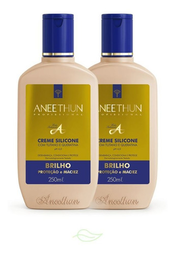 Kit 2 Cremes De Silicone Aneethun Linha A