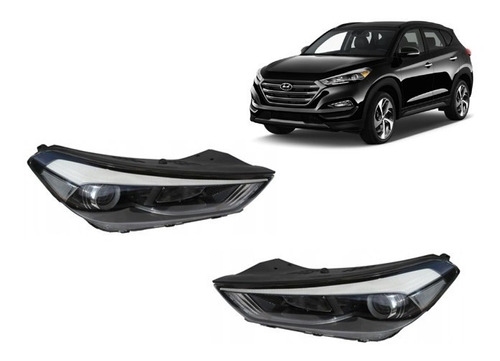 Par Opticos Delanteros Hyundai Tucson 2017-2018