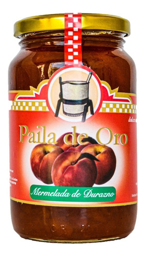 Mermelada De Durazno Paila De Oro X 454 Gr