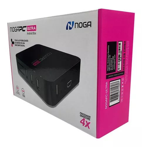 Smart Tv Box 4k Android Noga Pc Ultra Hdmi Uhd Convertidor