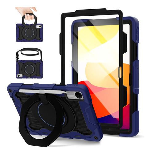 Funda Para Xiaomi Redmi Pad Se 11 2023 Uso Rudo Con Correa