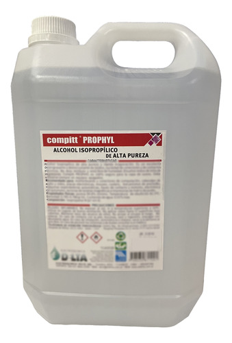 Alcohol Isopropilico Delta Compitt Prophyl Bidon 20 L