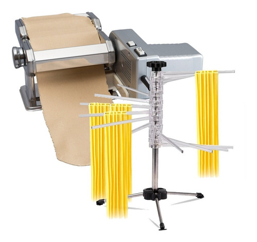 Imagen 1 de 11 de Máquina Para Pastas Con Motor Y Colgador De Pasta Blanik