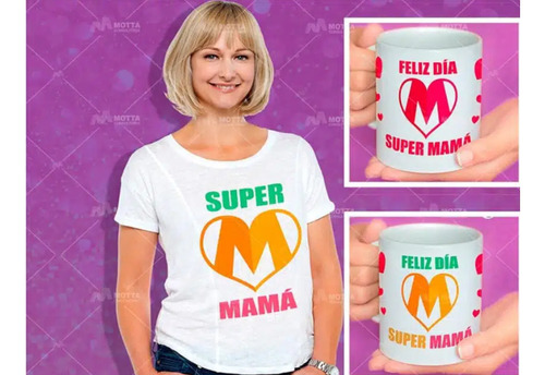 Promocion Dia De La Madre Franela Y Taza Sublimada