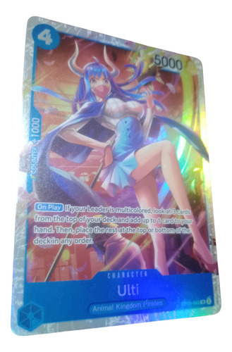 Ulti One Piece Carta Bandai Brillante Sr
