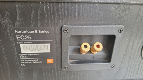 Caixa Central Jbl Northridge Series Ec25 ((zerada)) Preto (Usado)