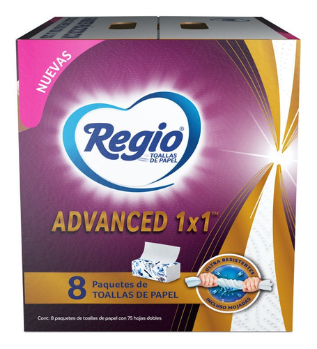 Toallas De Papel Regio Advanced 1x1