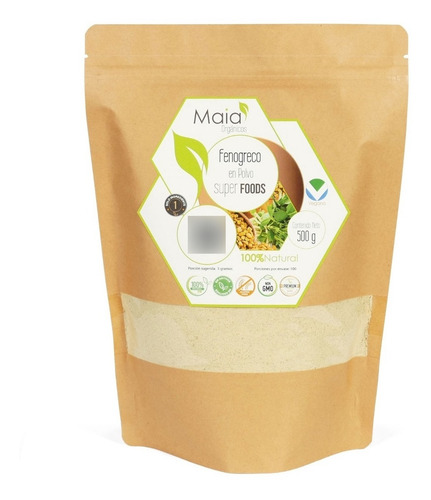 Fenogreco En Polvo - 100% Natural 500 Gramos
