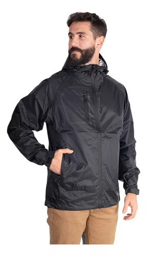 chaqueta impermeable hombre