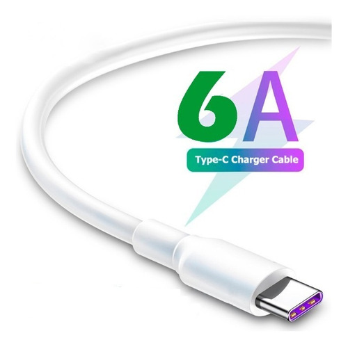 Cable Tipo C A Usb Carga / Datos Para Huawei 6amp
