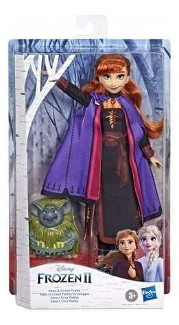 Boneca Anna E Vovô Pabbie Frozen 2 - E8751 - Hasbro