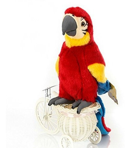 Juguete De Peluche De Loro Guacamayo De 12 Pulgadas, Juguete