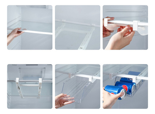 Caja De Almacenamiento De Bebidas Suspendida En El Refrigera