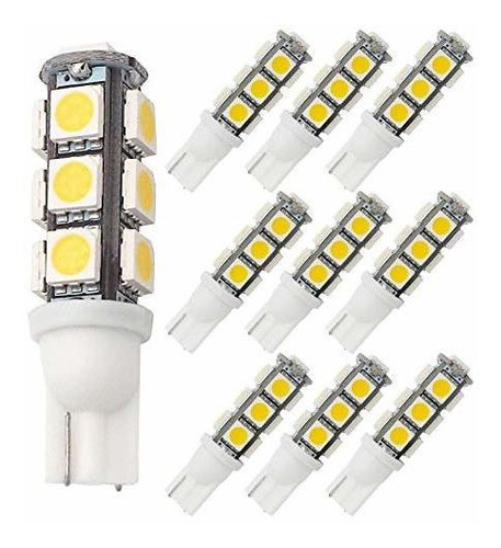 Bombilla Led Smd Super Brillante 12v Pack 10