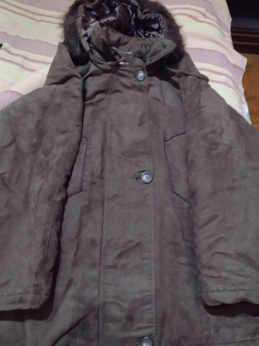Campera Usada De Invierno De Mujer Talle Mediano (Usado)