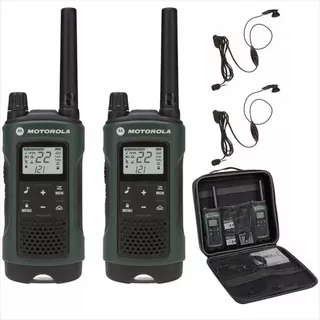 Radios Motorola T465 Con Estuche Alcance En Ciudad 900mts