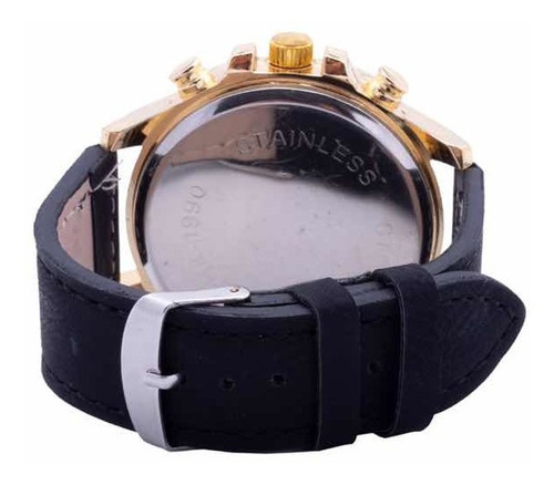 Kit Relógio Masculino+ Corrente Cordão+ Pulseira+ Pingente