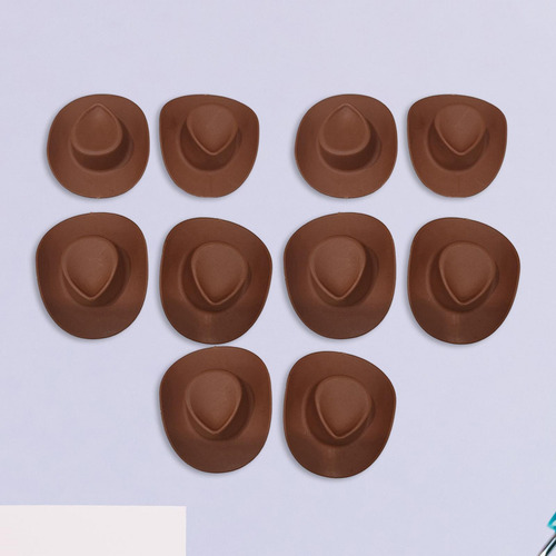 10 Uds Sombrero De Vaquero En Miniatura Sombrero Para