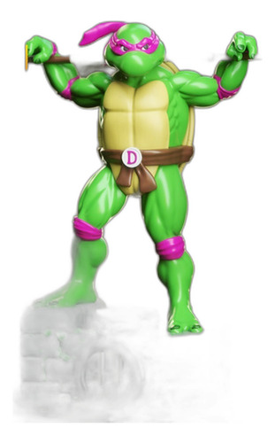 Tortugas Ninja Donatello 3dxm Archivo Stl Para Impresión 3d