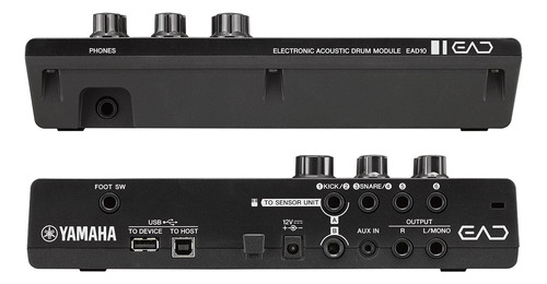 Módulo De Bateria Acústica Eletrônica Ead 10 Trigger Yamaha
