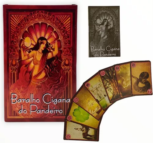 Tarot Cigano - Baralho Com 36 Cartas - Tenda Cigana