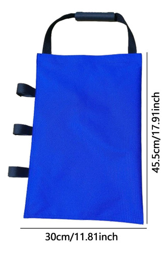 Peso De La Carpa De Arena Bag Peso De La Tela Oxford Azul