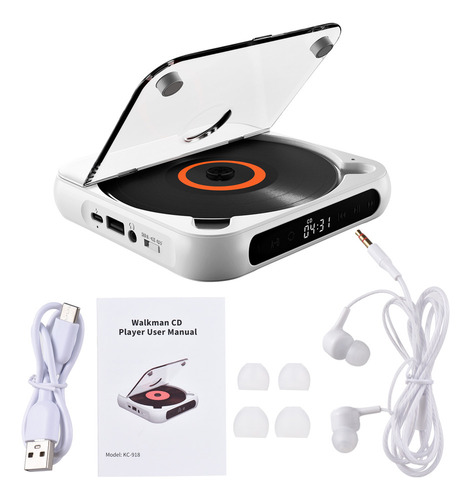 Reloj Remoto Repeat Cd Bt5.1 A-b Con Pantalla De Control De