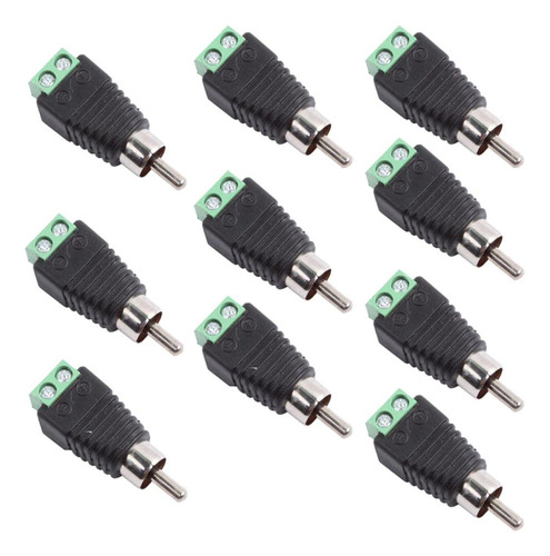 Cable De Altavoz A Adaptador Rca Macho De Audio 4 Piezas