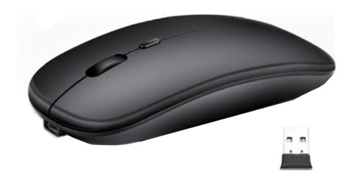 Mouse sem fio recarregável Ecooda  MS8016 preto