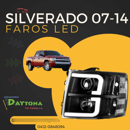 Faros, Stops, Tercer Stop Led Silverado 2006-2014