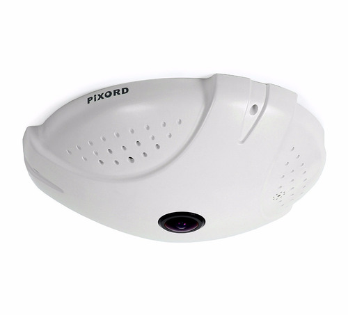 Câmera Ip Cabeada 360° Olho De Peixe Pixord Pd636e 1200 Tvl
