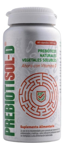 Prebiotisol Prebiotico Natural Vegetal Vegan Providencia